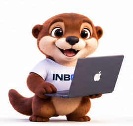 Otti com um notebook
